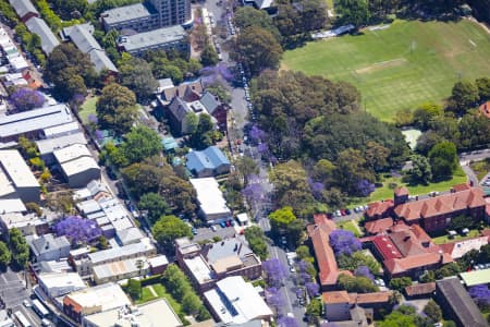 Aerial Image of REDFERN JACARANDAS