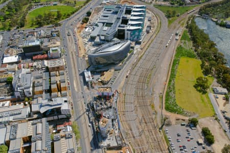 Aerial Image of ADELAIDE HEALTH & MEDICAL SCIENCE SITE, LOOKING WEST