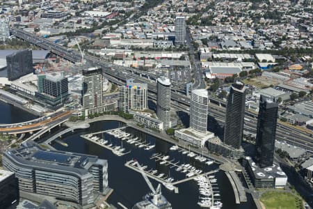 Aerial Image of DOCKLANDS MELBOURNE