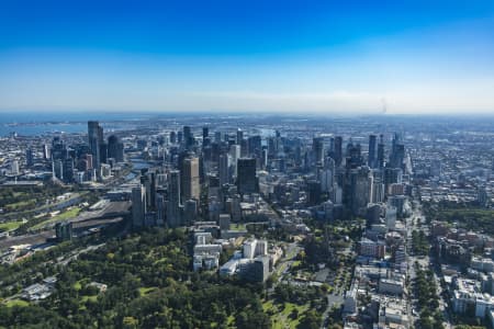 Aerial Image of ST PATRICK\'S CATHEDRAL MELBOURNE