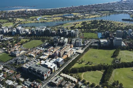 Aerial Image of ALBERT PARK, SOUTH YARRA