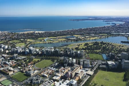 Aerial Image of ALBERT PARK, SOUTH YARRA