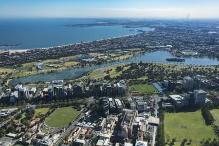 Aerial Image of ALBERT PARK, SOUTH YARRA