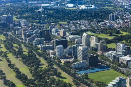 Aerial Image of ALBERT PARK, SOUTH YARRA