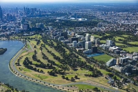 Aerial Image of ALBERT PARK, SOUTH YARRA