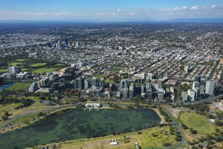 Aerial Image of ALBERT PARK, SOUTH YARRA