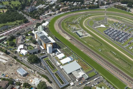 Aerial Image of TRACKSIDE AT RANDWICK RACECOURSE