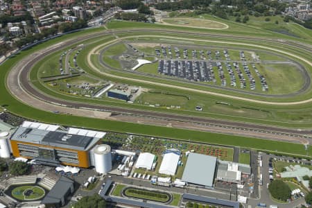 Aerial Image of TRACKSIDE AT RANDWICK RACECOURSE