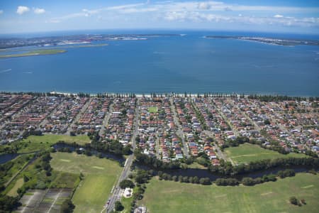 Aerial Image of BRIGHTON LE SANDS, MONTEREY & RAMSGATE BEACH
