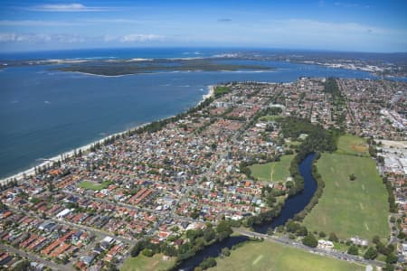 Aerial Image of BRIGHTON LE SANDS, MONTEREY & RAMSGATE BEACH
