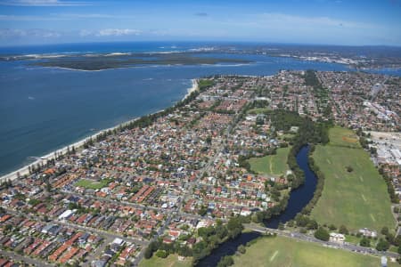 Aerial Image of BRIGHTON LE SANDS, MONTEREY & RAMSGATE BEACH