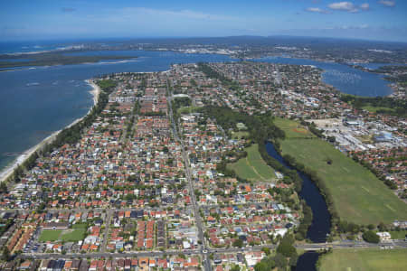 Aerial Image of BRIGHTON LE SANDS, MONTEREY & RAMSGATE BEACH