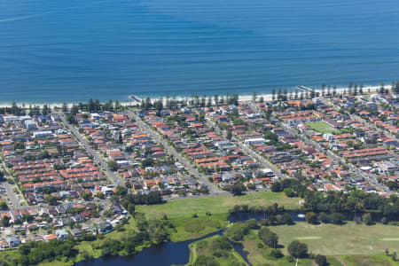 Aerial Image of BRIGHTON LE SANDS, MONTEREY & RAMSGATE BEACH