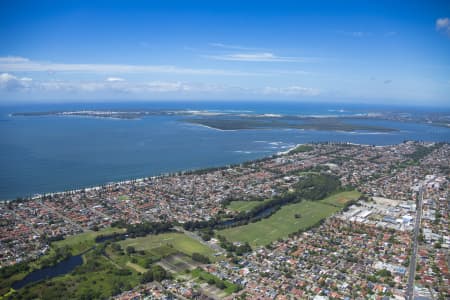 Aerial Image of BRIGHTON LE SANDS, MONTEREY & RAMSGATE BEACH