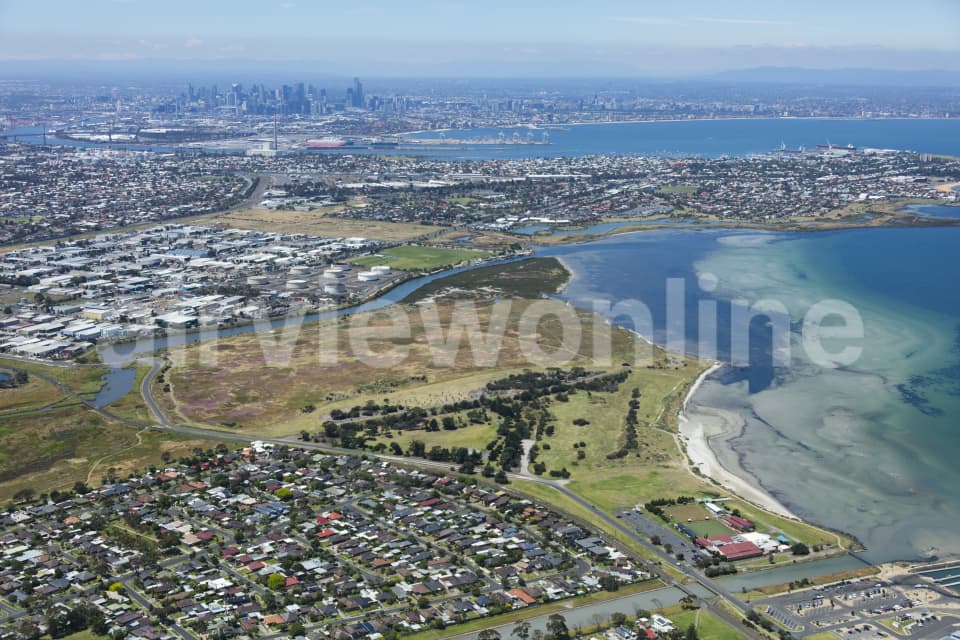 Aerial Image of Seaholme, Victoria