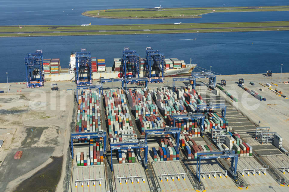 Aerial Image of Port Botany Industrial
