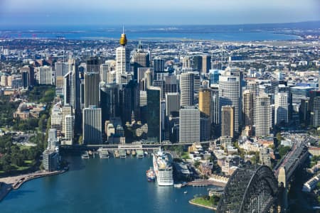 Aerial Image of CIRCULAR QUAY SYDNEY