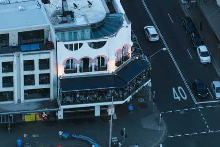 Aerial Image of BONDI RESTAURANTS AT DUSK