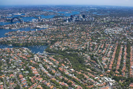 Aerial Image of MOSMAN TO SYDNEY CBD