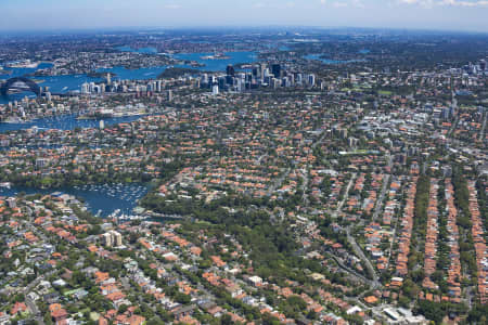 Aerial Image of MOSMAN TO SYDNEY CBD