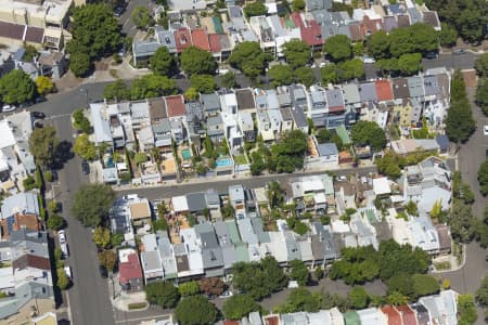 Aerial Image of TERRACE HOUSES