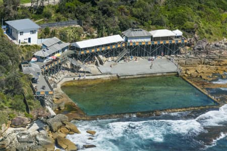 Aerial Image of WYLIES BATHS