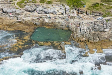 Aerial Image of MAHON POOL