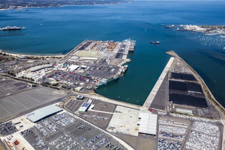 Aerial Image of WEBB DOCK FEB 2017