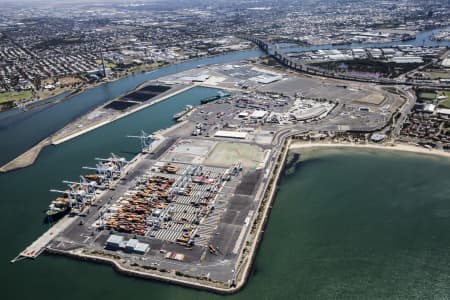 Aerial Image of WEBB DOCK FEB 2017