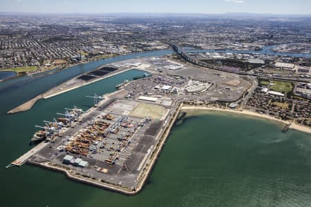 Aerial Image of WEBB DOCK FEB 2017