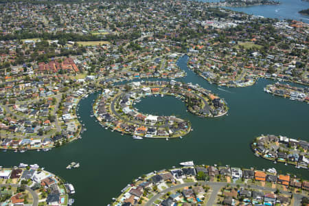 Aerial Image of SYLVANIA AND SYLVANIA WATERS