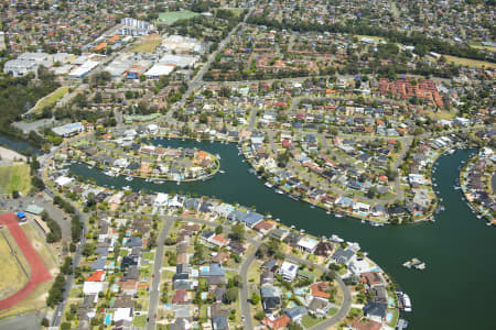 Aerial Image of SYLVANIA AND SYLVANIA WATERS