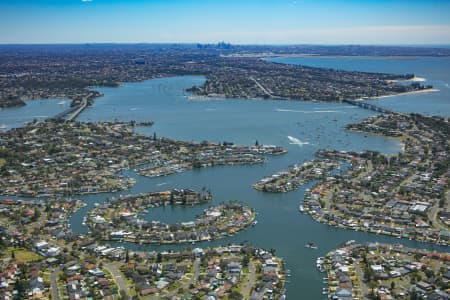 Aerial Image of SYLVANIA AND SYLVANIA WATERS