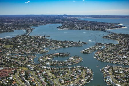 Aerial Image of SYLVANIA AND SYLVANIA WATERS