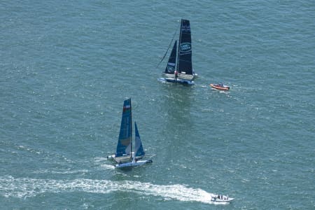 Aerial Image of BOATS , SHIPS AND CRUISES ON SYDNEY HARBOUR