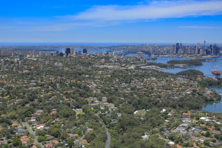 Aerial Image of GREENWICH TO SYDNEY CBD