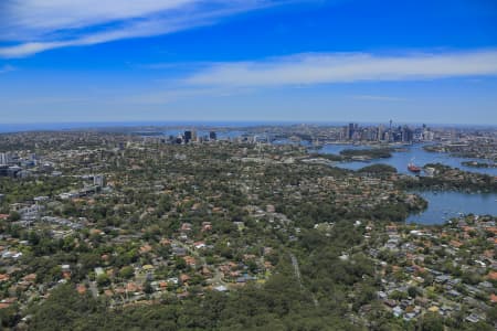 Aerial Image of GREENWICH TO SYDNEY CBD