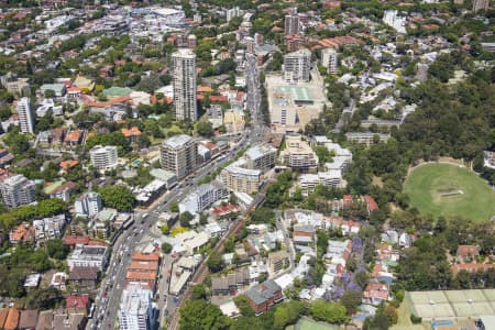 Aerial Image of DARLING POINT AND EDGECLIFF