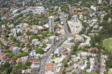 Aerial Image of DARLING POINT AND EDGECLIFF