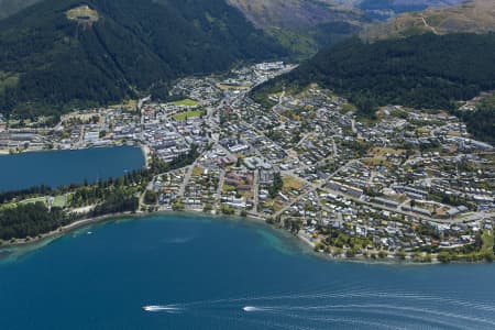Aerial Image of QUEENSTOWN AND FRANKTON