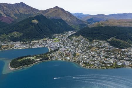 Aerial Image of QUEENSTOWN AND FRANKTON