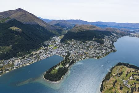 Aerial Image of QUEENSTOWN AND FRANKTON