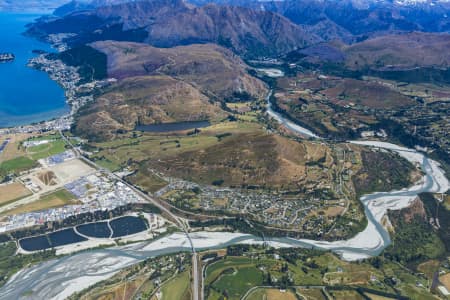 Aerial Image of LOWER SHOTOVER AND FRANKTON, NEW ZEALAND