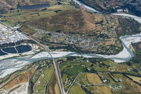 Aerial Image of LOWER SHOTOVER AND FRANKTON, NEW ZEALAND