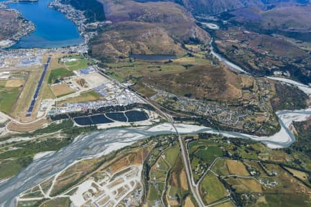 Aerial Image of LOWER SHOTOVER AND FRANKTON, NEW ZEALAND