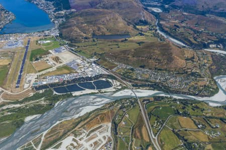 Aerial Image of LOWER SHOTOVER AND FRANKTON, NEW ZEALAND