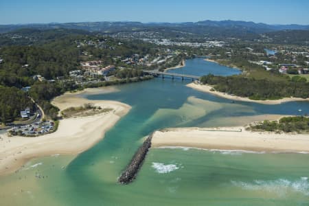 Aerial Image of CURRUMBIN CREEK