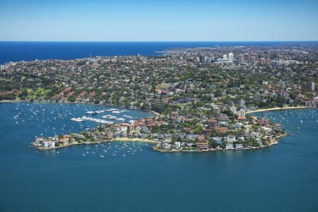 Aerial Image of POINT PIPER