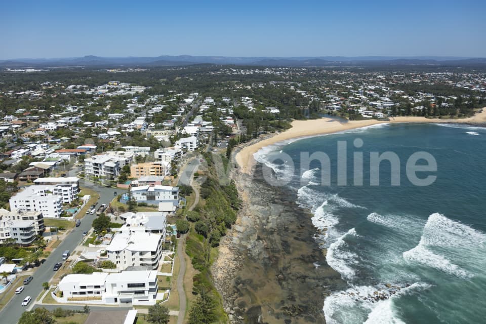 Aerial Image of Moffat Beach, Sunshine Coast Queensland