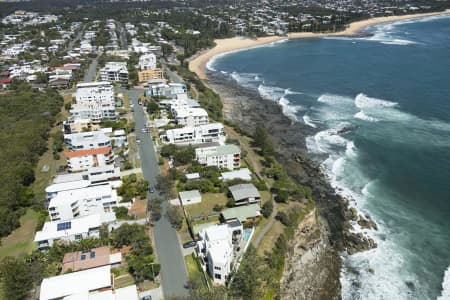 Aerial Image of MOFFAT BEACH, SUNSHINE COAST QUEENSLAND